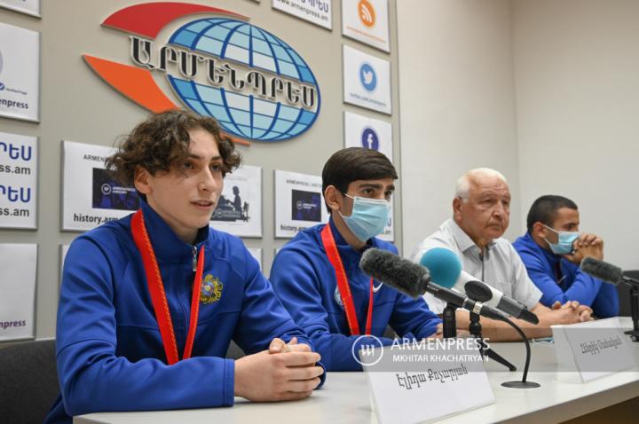 Elida Kocharian, Henrik Sahakyan, Vazgen Badalyan, Henrik Chxrikyan