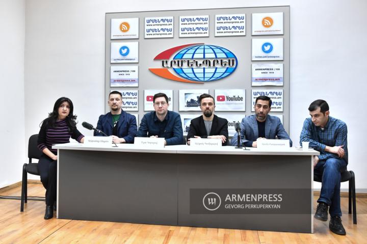 Alexander Andreyev, Ilya Korobov, Alexey Pomigalov, Arsen Baghdasaryan 