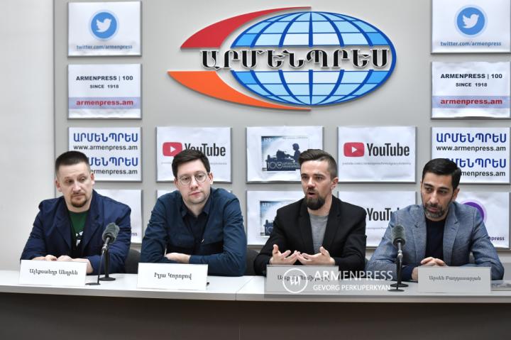 Alexander Andreyev, Ilya Korobov, Alexey Pomigalov, Arsen Baghdasaryan 