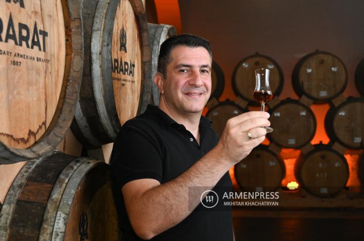 Secrets behind the production of Armenian brandy 
