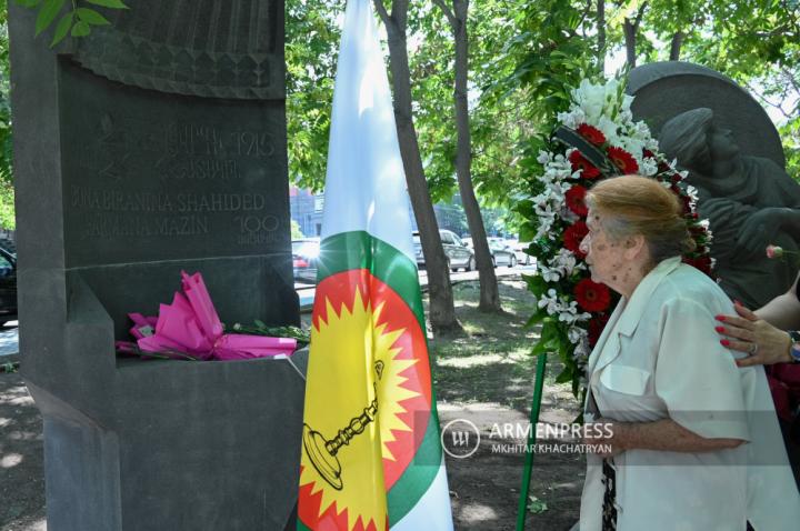 Собрание курдской общины в память о годовщине 
геноцида езидов

