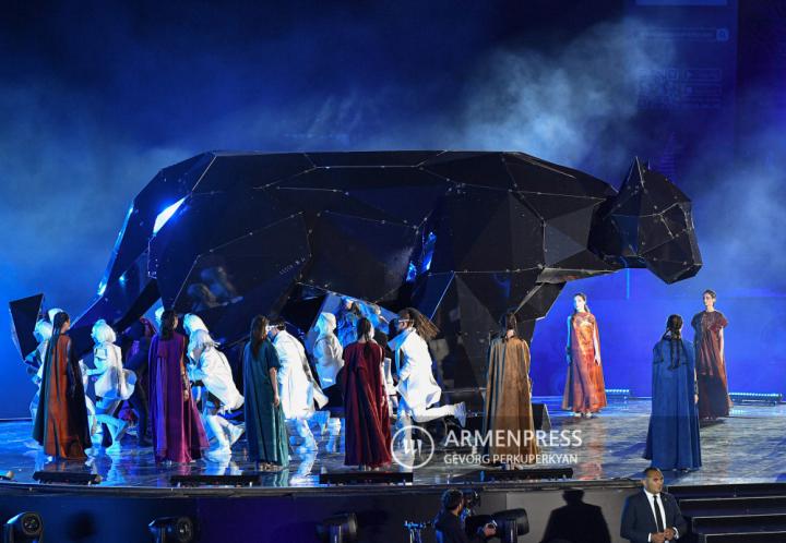 The inauguration of the 8th Pan-Armenian Games in Gyumri