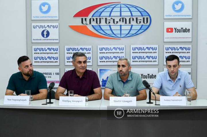 Gor Karapetyan, Samvel Gevorgyan, Armen Niazyan, Shavarsh Karapetyan