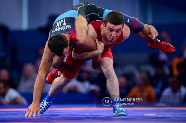 2nd CIS Games, Salihorsk: Armenian athletes compete at 
freestyle wrestling tournament