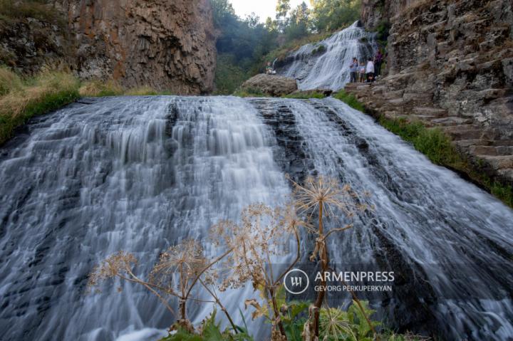 Spa town of Jermuk, a top tourist destination 