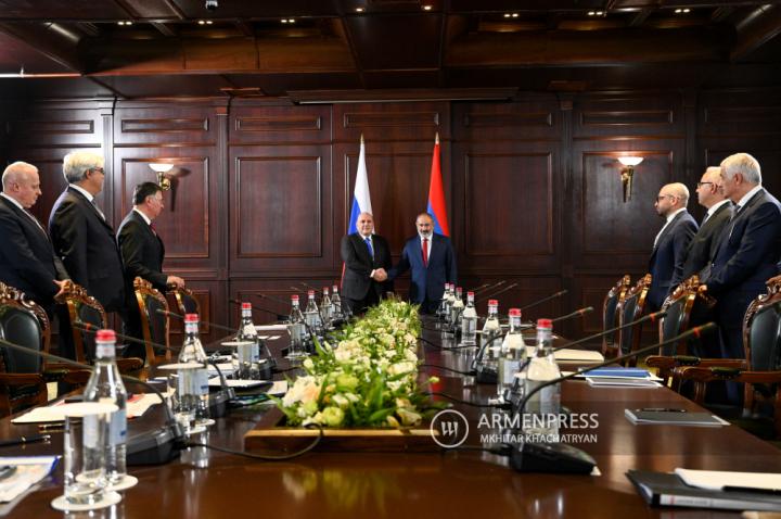 Pashinyan-Mishustin meeting in Tsaghkadzor