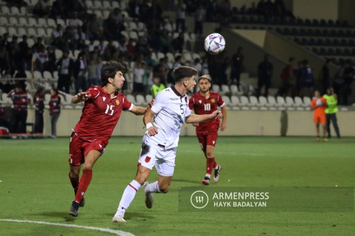 Армения М21-Албания М21: отборочный этап 
чемпионата Европы по футболу