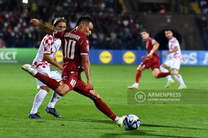 Armenia vs. Croatia Euro-2024 qualifier