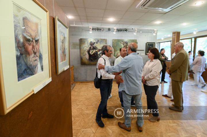 Открытие выставки заслуженного художника РА 
Самвела Лачикяна под названием "Тайна творения»