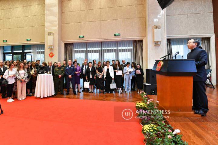 Çin Halk Cumhuriyeti kuruluşunun 74'üncü yılı 
münasebetiyle düzenlenen etkinlik