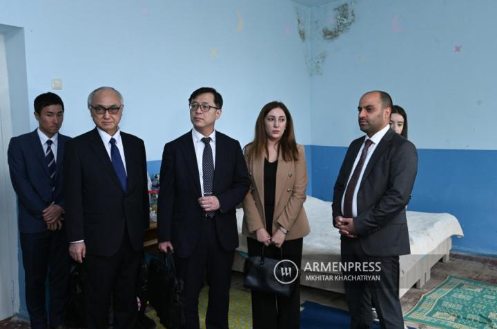 Japan government delegation visits Ararat Province 
