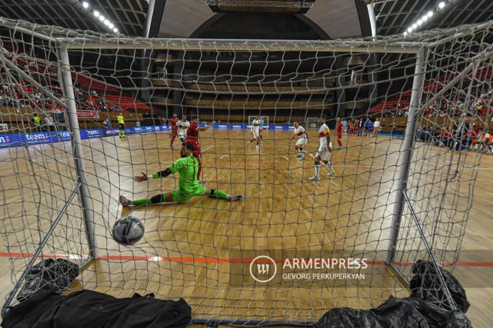 Матч Армения-Португалия элитного раунда 
Чемпионата мира по футзалу 2024 года