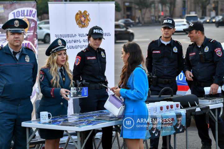 Мероприятие по информированию общественности о 
приеме в Патрульную службу