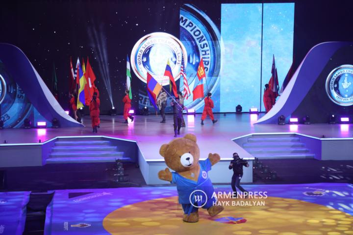 Официальная церемония открытия ЧМ по самбо в 
Ереване
