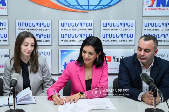 Armenpress ve Vietnam Haber Ajansı işbirliği anlaşması 
imzaladı