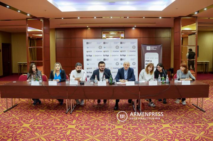 Tech for Artsakh press conference 