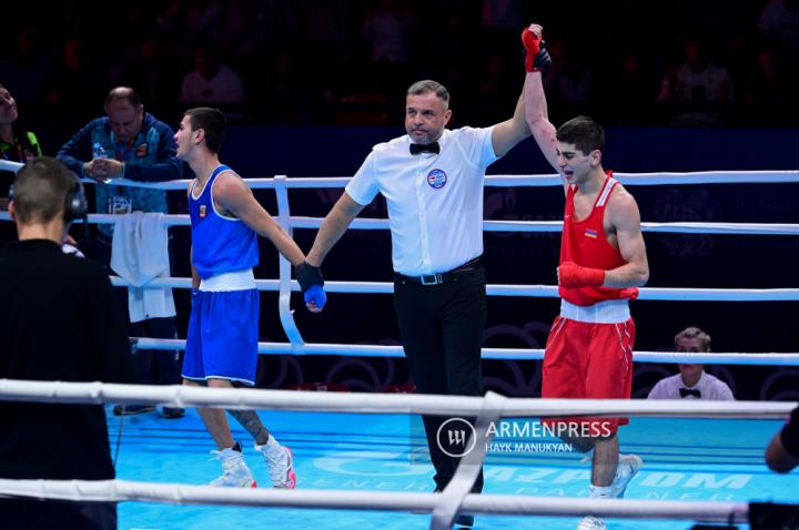 Финал проходящего в Ереване Юношеского чемпионата 
мира по боксу 
