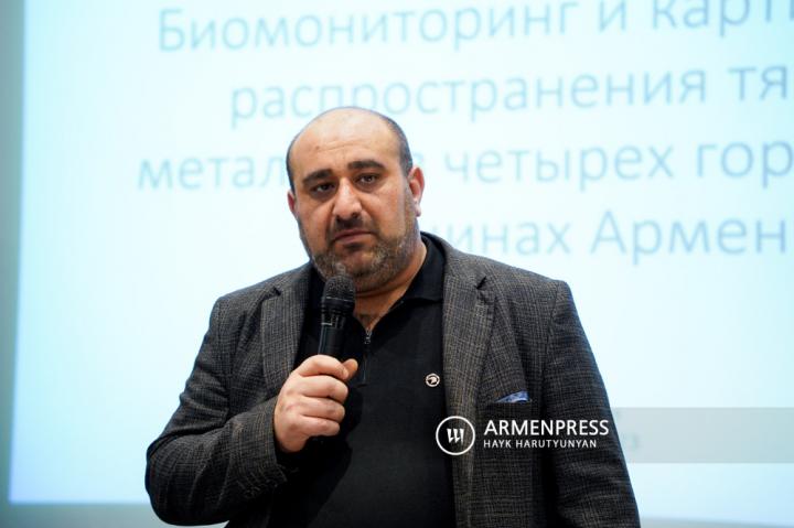 《在亚美尼亚共和国采矿社区化学安全的问题》会议开幕