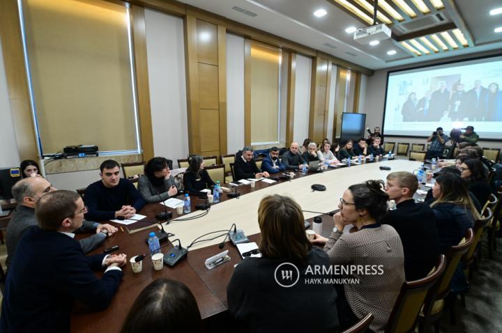 Workshop with the participation of top architectural universities 
and four Armenian students
