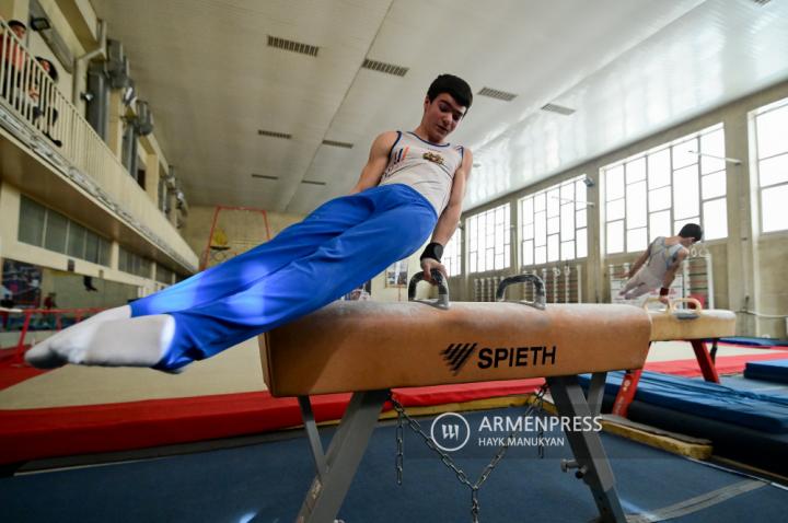 Finales du Championnat de gymnastique masculine 2024 en 
Arménie 
 