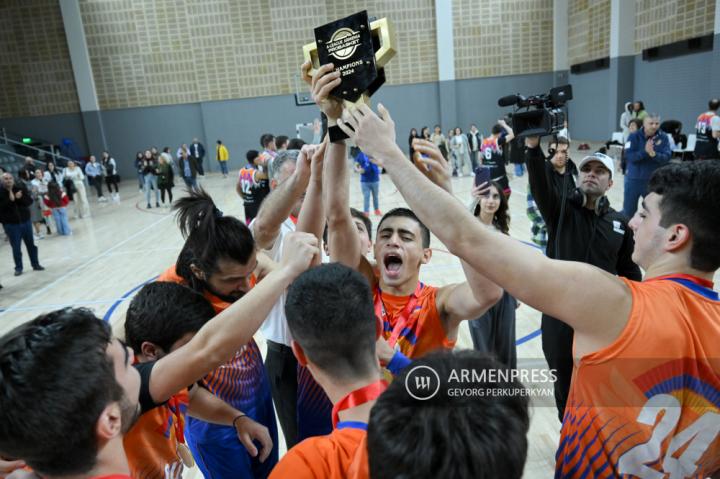 Le champion arménien de basket-ball 2023/24 est le BKMA 