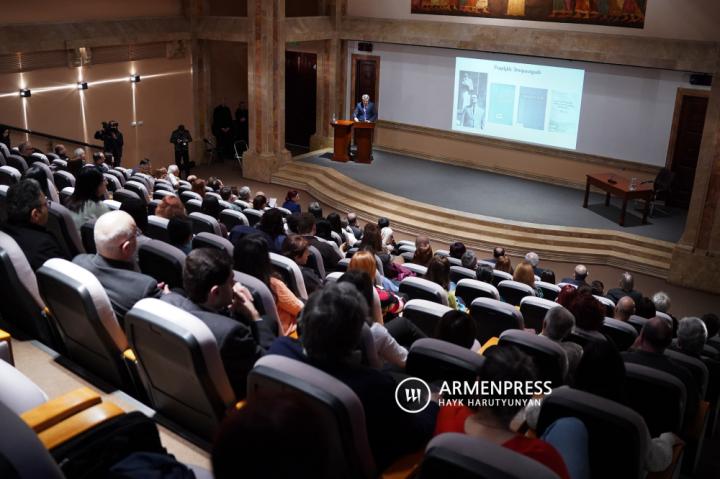 Armenian-Iranian conference entitled "Poetry of Images" dedicated to the 130th anniversary of the 
Iranian-Armenian painter Andre Sevruguin