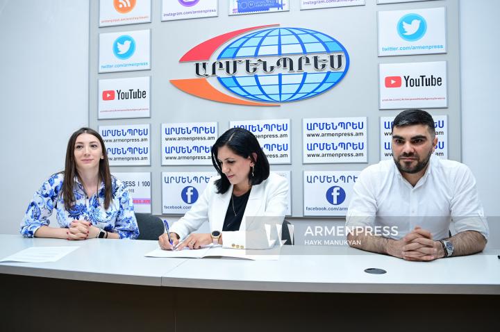 Acuerdo entre Armenpress y Mehr Media Group.