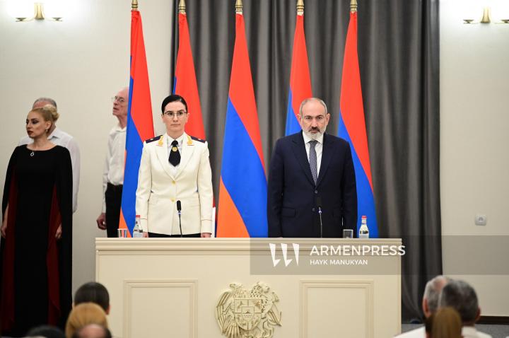 Événement solennel organisé à l'occasion du 106e anniversaire du Bureau du Procureur d'Arménie