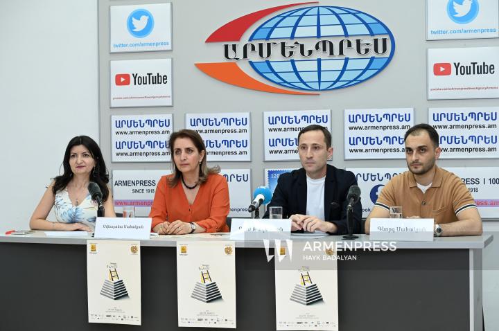 7. Yerevan Uluslararası Kısa Film Festivali'nin açılışına adanan basın toplantısı