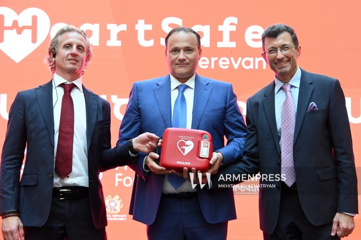 Lancement de l'initiative « Heart Safe City"
