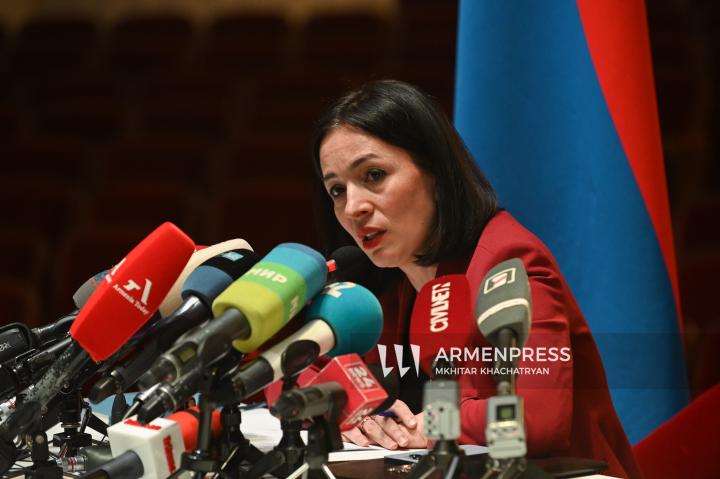 ՀՀ կրթության, գիտության, մշակույթի և սպորտի նախարար Ժաննա Անդրեասյանի ասուլիսը