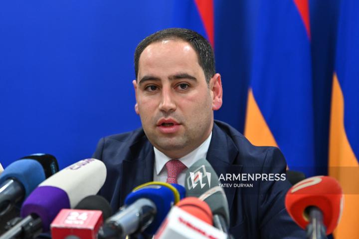 Տարածքային կառավարման և ենթակառուցվածքների նախարար Դավիթ Խուդաթյանի մամուլի ասուլիսը