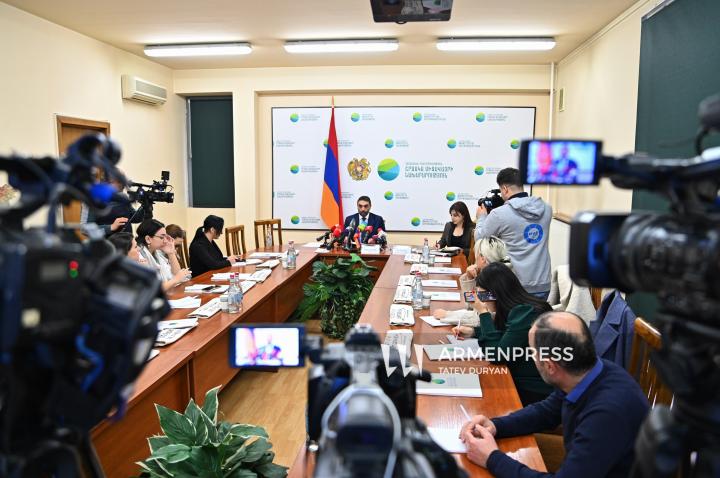 Շրջակա միջավայրի նախարար Հակոբ Սիմիդյանի մամուլի ասուլիսը