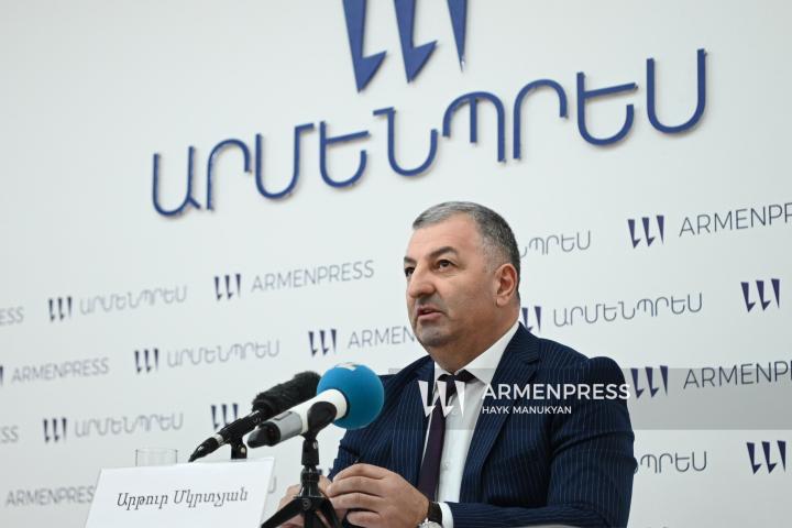 Пресс-конференция заместителя руководителя Инспекционного органа по надзору за рынком Артура Мкртчяна