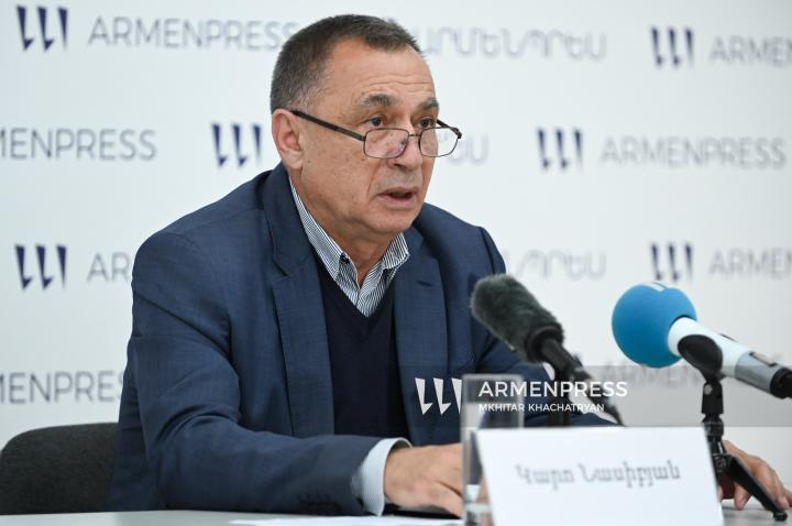 برگزاری نشست خبری «کاروُ ناسیبیان» معاون رئیس مرکز ملی ارزیابی و سنجش جمهوری ارمنستان