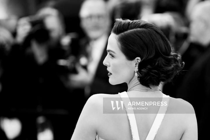 Red carpet ceremony for "Nouvelle Vague" at 78th Cannes Film Festival