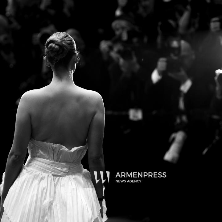 CANNES FRANCE - 17, May, 2025: Cast and crew of "Die, My Love" attend the red carpet premiere during the 78th Annual Cannes Film Festival at Palais des Festivals. The film, directed by Lynne Ramsay, features Jennifer Lawrence, Robert Pattinson, LaKeith Stanfield, Sissy Spacek, and Nick Nolte.