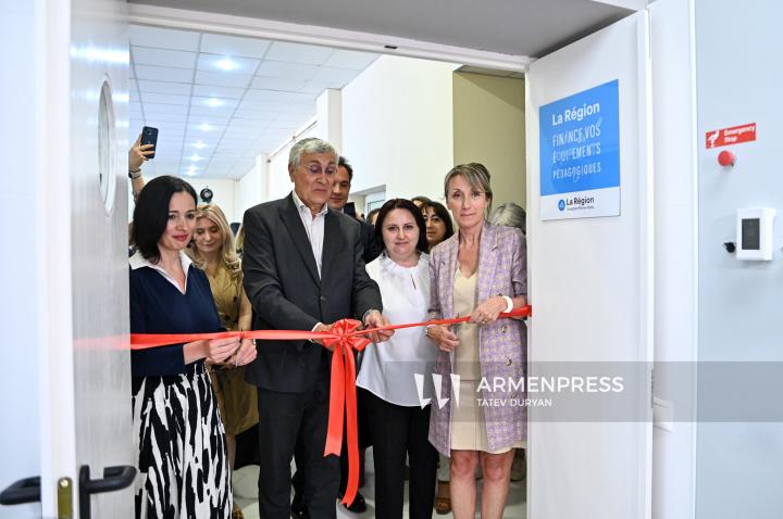 Patisserie lab opening at French-Armenian Vocational Education Center