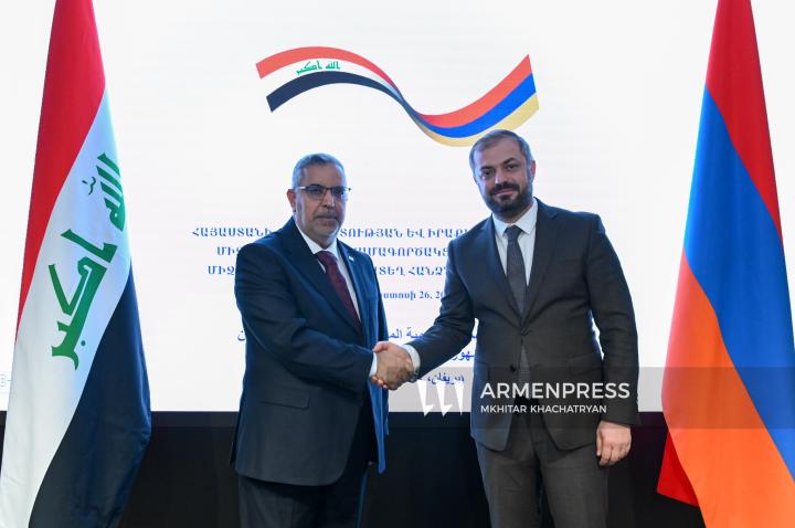 La 4ᵉ session de la Commission intergouvernementale sur la coopération économique entre la République d’Arménie et la République d’Irak