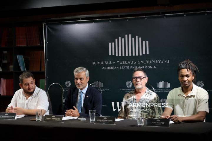სომხეთის სახელმწიფო ფილარმონიის 2025-2026 წლების საკონცერტო სეზონის პროგრამებს მიძღვნილი პრესკონფერენცია