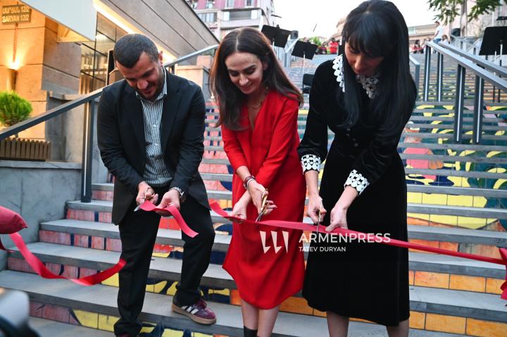 Opening ceremony of "Saryan Steps"