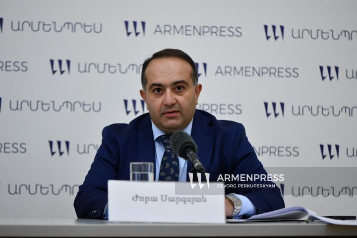 Press conference of Zhora Sargsyan, Head of the Department of Employment and Labor at the Ministry of Labor and Social Affairs