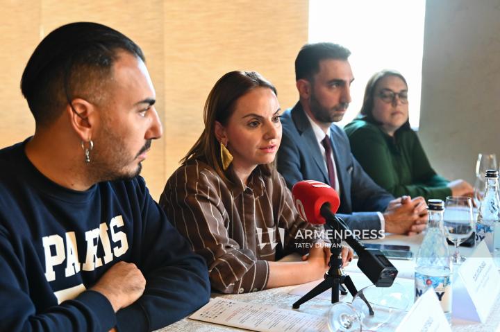 المؤتمر الصحفي المخصص لأسبوع الموضة في يريفان 2025-صور-