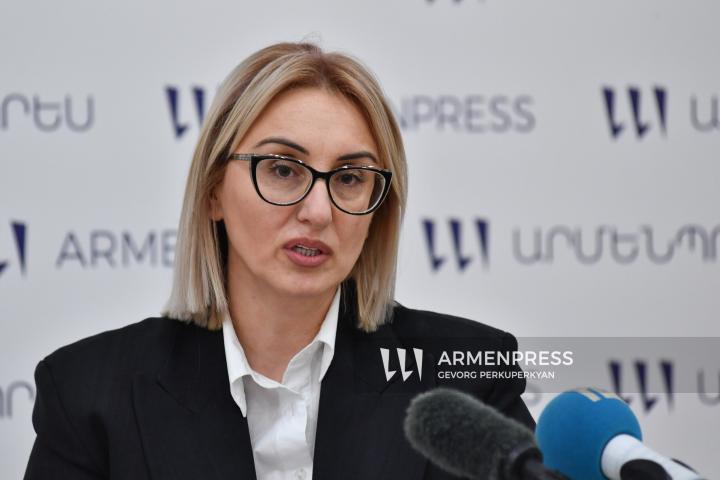 სომხეთის განათლების, მეცნიერებისა და სპორტის სამინისტროს უმაღლესი განათლებისა და მეცნიერების კომიტეტის პროგრამების განხორციელების დეპარტამენტის ხელმძღვანელის პრესკონფერენცია