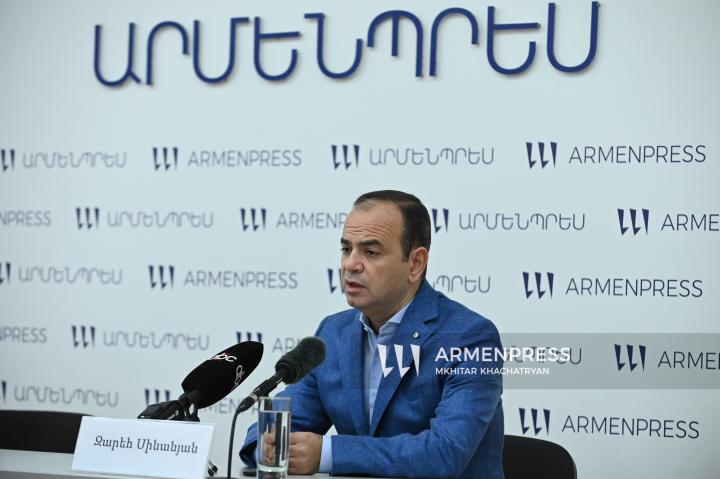 Press conference of Zareh Sinanyan, High Commissioner for Diaspora Affairs of Armenia