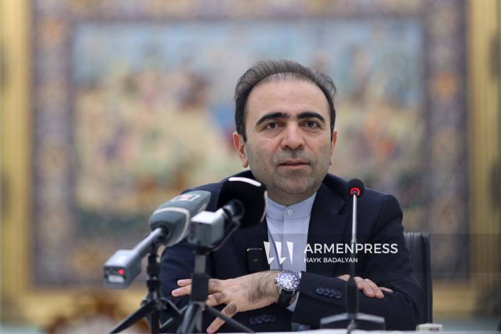 Iranian Ambassador Khalil Shirgholami's press conference