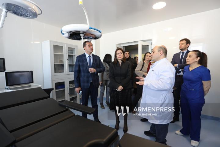 სომხეთის რესპუბლიკის ჯანდაცვის სამინისტროს დამწვრობის ეროვნული ცენტრი რეაბილიტირდა და აღიჭურვა