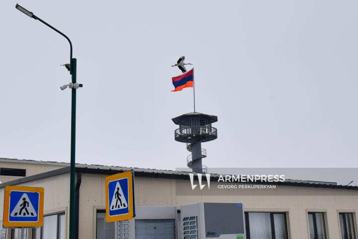 „მარგარა“ საკონტროლო-გამშვები პუნქტის დათვალიერება