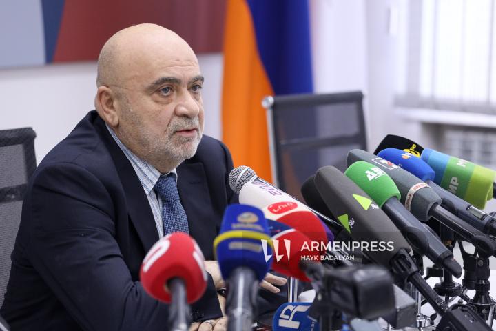 Press conference of Tigran Hakobyan, Chairman of the Television and Radio Commission