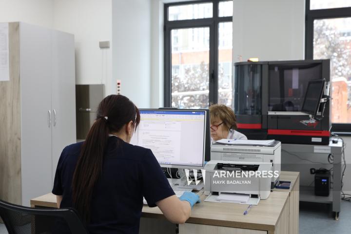 Շրջայց Արյան Բանկի նոր կառուցված և վերազինված շենքում